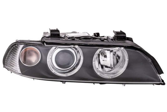HELLA 1EL 008 052-581 Halogen/Xenon Headlight for BMW 5 (E39) Black for right-hand traffic- right