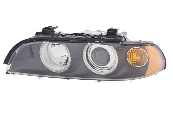 HELLA 1EL 008 053-511 Halogen/FF/DE Headlight for BMW 5 (E39) Yellow for right-hand traffic - left