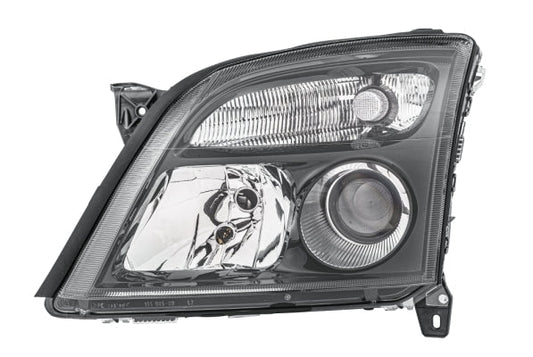 HELLA 1EL 008 320-131 DE/Halogen Headlight for Opel Vectra C (Z02) Black for right-hand traffic - left