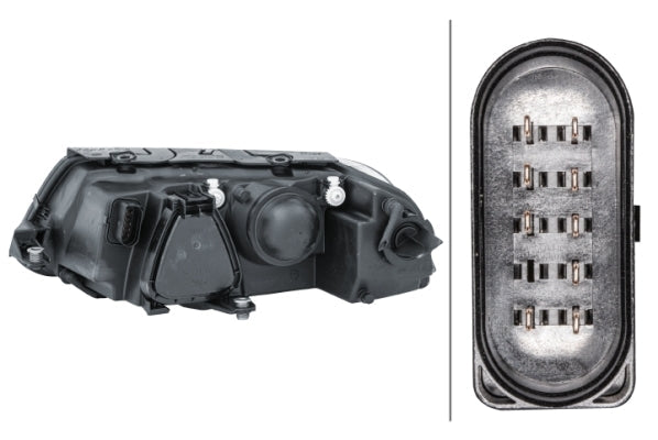 HELLA 1EL 008 350-021 Halogen/DE/FF Headlight for VW Passat Variant (3B6) for right-hand traffic- right