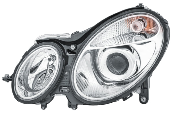 HELLA 1EL 008 369-071 Halogen Headlight for Mercedes-Benz E-Class (W211) for right-hand traffic - left