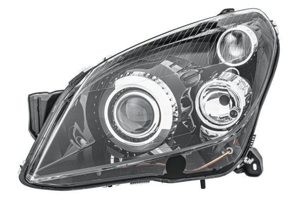 HELLA 1EL 008 700-311 Halogen/Bi-Xenon Headlight for Opel Astra H (A04) for right-hand traffic - left