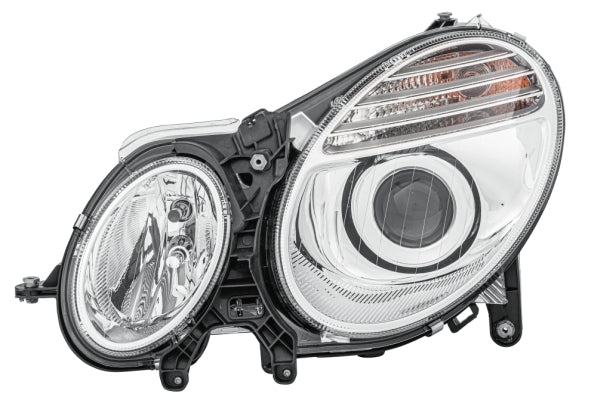 HELLA 1EL 009 260-551 Bi-Xenon/Halogen Headlight for Mercedes-Benz E-Class (W211) for right-hand traffic - left