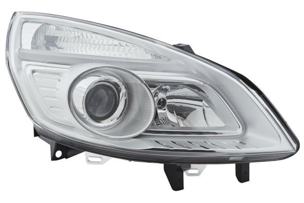 HELLA 1EL 009 447-101 Halogen/DE Headlight for Renault Scénic II (JM0/1_) Chrome for right-hand traffic- right