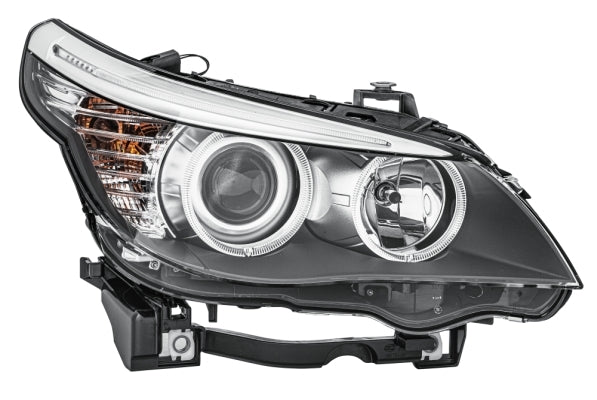 HELLA 1EL 009 449-021 DE/Halogen Headlight for BMW 5 (E60) for right-hand traffic- right