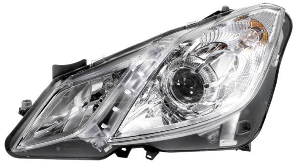HELLA 1EL 009 647-971 DE/Halogen Headlight for Mercedes-Benz E-Class Coupe (C207) for right-hand traffic - left