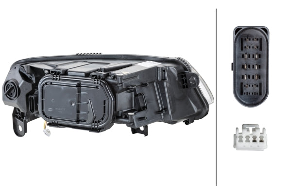 HELLA 1EL 009 925-511 Bi-Xenon Headlight for Audi A6 Avant (4F5, C6) for right-hand traffic - left