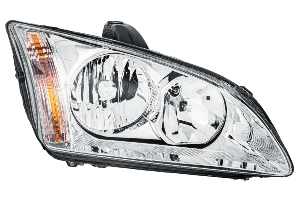 HELLA 1EL 010 201-021 Halogen Headlight for Ford Focus II (DA_, HCP, DP) Chrome for right-hand traffic- right