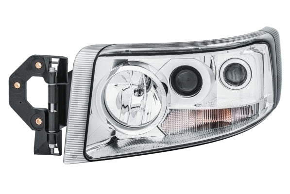 HELLA 1EL 011 899-371 Halogen Headlight for Renault Trucks Premium II Route Chrome for right-hand traffic - left