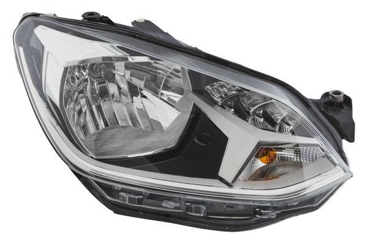 HELLA 1EL 012 644-021 FF/Halogen Headlight for VW Up (121, 122, BL1, BL2) for right-hand traffic- right