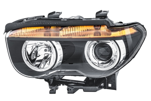 HELLA 1EL 158 075-011 Halogen/Bi-Xenon Headlight for BMW 7 (E65, E66, E67) Yellow for right-hand traffic - left