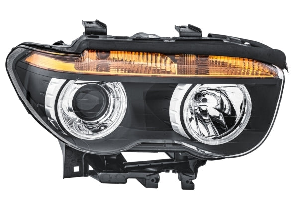 HELLA 1EL 158 076-011 Bi-Xenon/Halogen Headlight for BMW 7 (E65, E66, E67) Yellow for right-hand traffic- right
