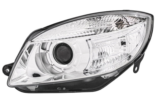 HELLA 1EL 247 025-251 Halogen/FF/Dual Headlight Headlight for Skoda Fabia II (542) for right-hand traffic - left