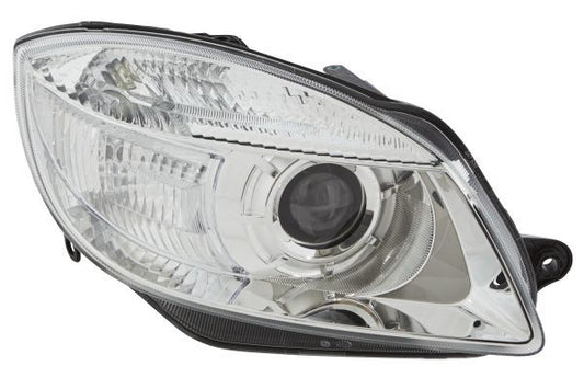 HELLA 1EL 247 025-261 Dual Headlight/FF/Halogen Headlight for Skoda Fabia II (542) for right-hand traffic- right