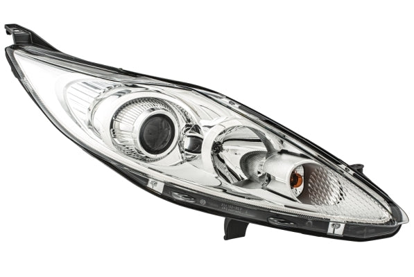 HELLA 1EL 247 045-361 Halogen/DE Headlight for Ford Fiesta VI (CB1, CCN) Ghia, Sport Chrome for right-hand traffic- right