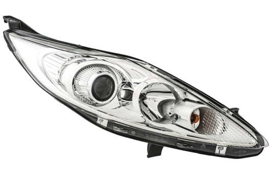 HELLA 1EL 247 045-361 Halogen/DE Headlight for Ford Fiesta VI (CB1, CCN) Ghia, Sport Chrome for right-hand traffic- right