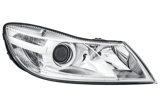 HELLA 1EL 247 052-261 FF/DE/Halogen Headlight for Skoda Octavia II (1Z3) for right-hand traffic- right