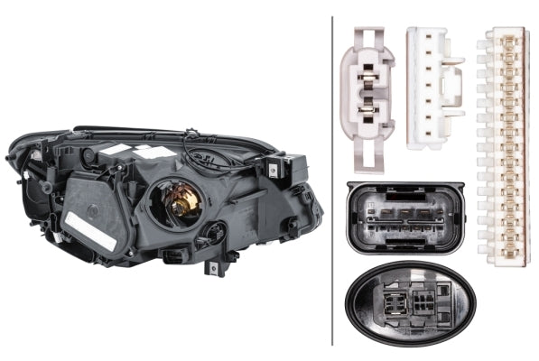 HELLA 1EL 354 689-011 LED/Bi-Xenon Headlight for BMW 7 (F01, F02, F03, F04) for right-hand traffic - left