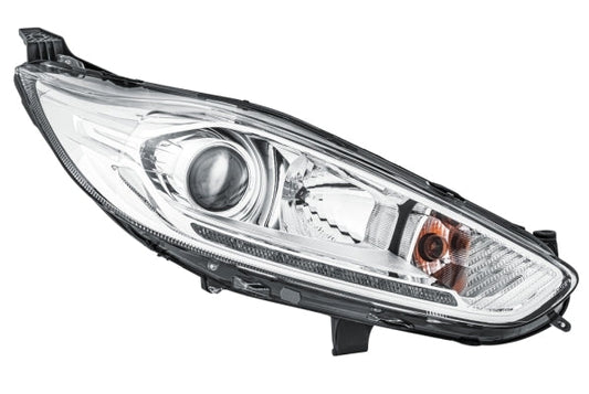 HELLA 1EL 354 803-061 Halogen Headlight for Ford Fiesta VI (CB1, CCN) Individual/Sport, Titanium for right-hand traffic- right
