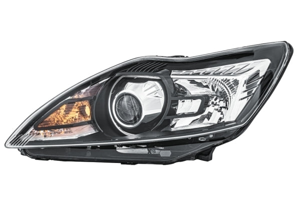 HELLA 1EL 354 807-051 Bi-Xenon Headlight for Ford Focus II (DA_, HCP, DP) Black for right-hand traffic - left