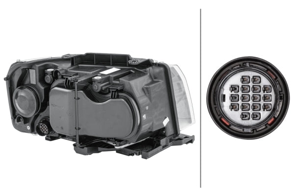 HELLA 1EL 354 813-091 LED/Bi-Xenon Headlight for Land Rover Freelander 2 (L359) for right-hand traffic - left