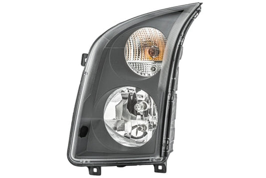 HELLA 1ER 247 017-051 FF/Halogen Headlight for VW Crafter 30-50 Box (2E_) for right-hand traffic - left