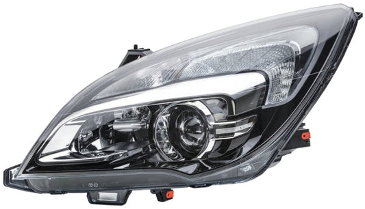 HELLA 1ES 354 830-031 Halogen Headlight for Opel Meriva B Mpv (S10) for right-hand traffic - left