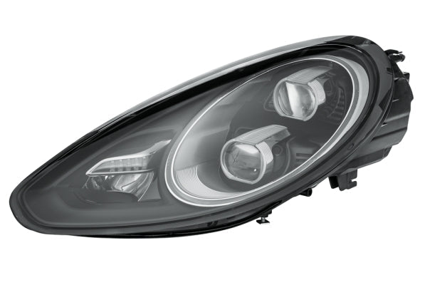 HELLA 1EX 011 099-151 LED Headlight for Porsche Panamera (970) Black for right-hand traffic/for left-hand traffic - left