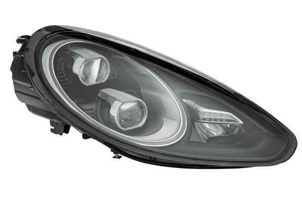 HELLA 1EX 011 099-161 LED Headlight for Porsche Panamera (970) Black for left-hand traffic/for right-hand traffic- right