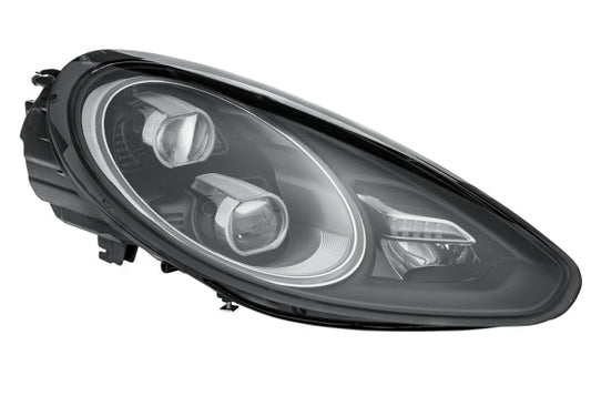 HELLA 1EX 011 099-161 LED Headlight for Porsche Panamera (970) Black for left-hand traffic/for right-hand traffic- right