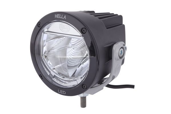 HELLA 1F0 012 206-011 LED-Spotlight Luminator X LED 12/24V round Clear diffusing lens Crystal clear Cable: 3000mm - left /right