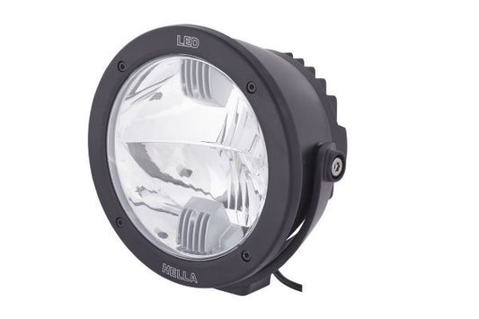 HELLA 1F3 011 815-011 LED-Spotlight Luminator Compact LED 12/24V round Clear diffusing lens Black/Crystal clear Cable: 3000mm - left /right