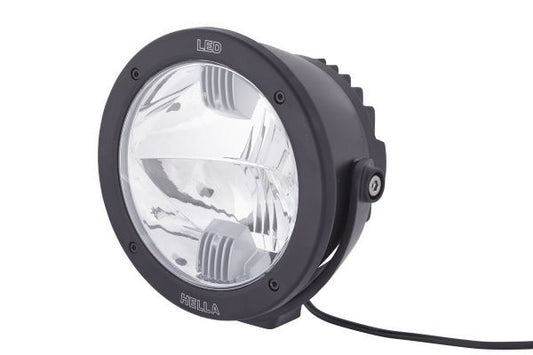 HELLA 1F3 011 815-031 LED-Spotlight Luminator Compact LED 24/12V round Clear diffusing lens Crystal clear Cable: 3000mm - left /right