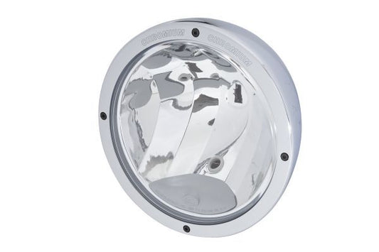HELLA 1F8 007 560-341 Halogen-Spotlight Luminator Chromium 12/24V round Clear diffusing lens Crystal clear Cable: 800mm - left /right