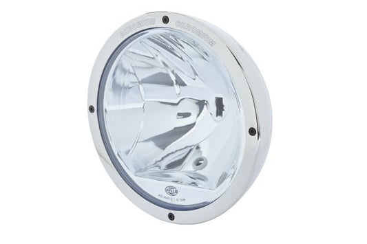 HELLA 1F8 007 560-421 Halogen-Spotlight Luminator Chromium 12/24V round Clear diffusing lens light blue Cable: 800mm - left /right