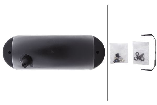 HELLA 1FA 008 284-011 Halogen-Spotlight FF 75 12V oval CCC Clear diffusing lens Crystal clear - left /right