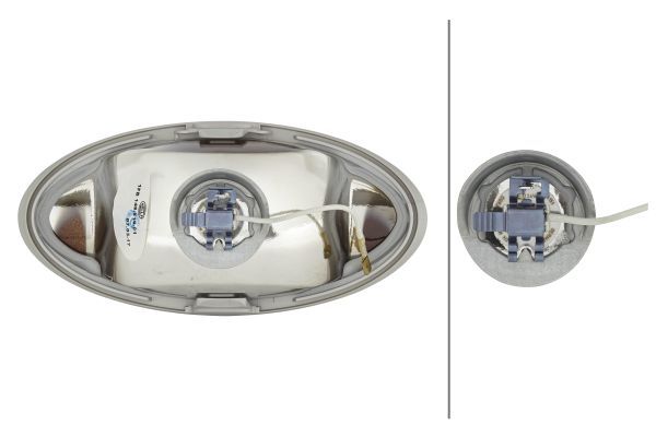 HELLA 1FB 149 519-011 FF/Halogen Insert, spotlight Comet FF 300 12V Asymmetrical - left /right