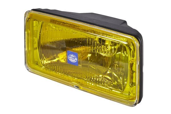 HELLA 1FD 005 700-431 Halogen-Spotlight Comet 550 12V rectangular Patterned diffusing lens Yellow- right/left