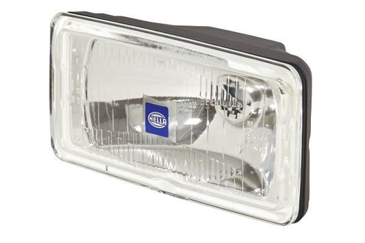HELLA 1FD 005 700-451 Halogen-Spotlight Comet 550 12V rectangular SAE Patterned diffusing lens Crystal clear- right/left