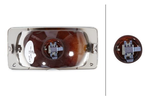 HELLA 1FD 135 198-011 Halogen Insert, spotlight Comet 550 24/12V straight- right/left