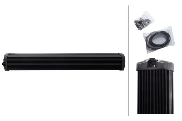 HELLA VALUEFIT 1FJ 360 002-502 LED-Spotlight Lightbar DLB-540 24/12V rectangular Clear diffusing lens Crystal clear Cable: 2000mm - left /right