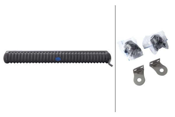 HELLA 1FJ 958 040-072 LED-Spotlight Light Bar LB350 24/12V rectangular Clear diffusing lens Crystal clear Cable: 2500mm - left /right