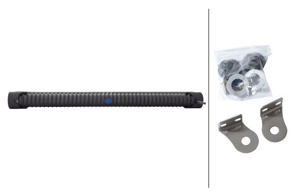 HELLA 1FJ 958 130-301 LED-Spotlight Light Bar LB470 Single Twin 12/24V rectangular Clear diffusing lens Crystal clear Cable: 2500mm Centre/left/right