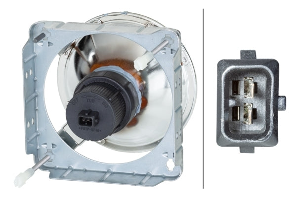 HELLA 1KA 008 086-017 Halogen Insert, spotlight 24V - left