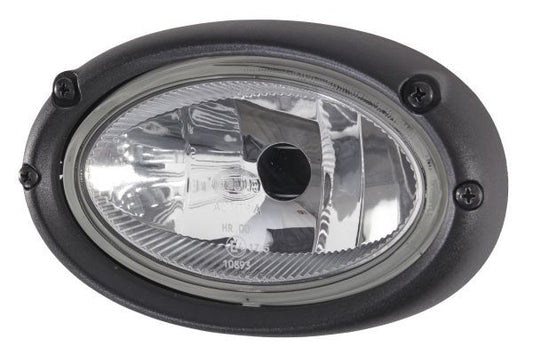 HELLA 1KA 996 261-091 Halogen/FF-Spotlight Oval 100 24/12V oval Clear diffusing lens Crystal clear- right/left
