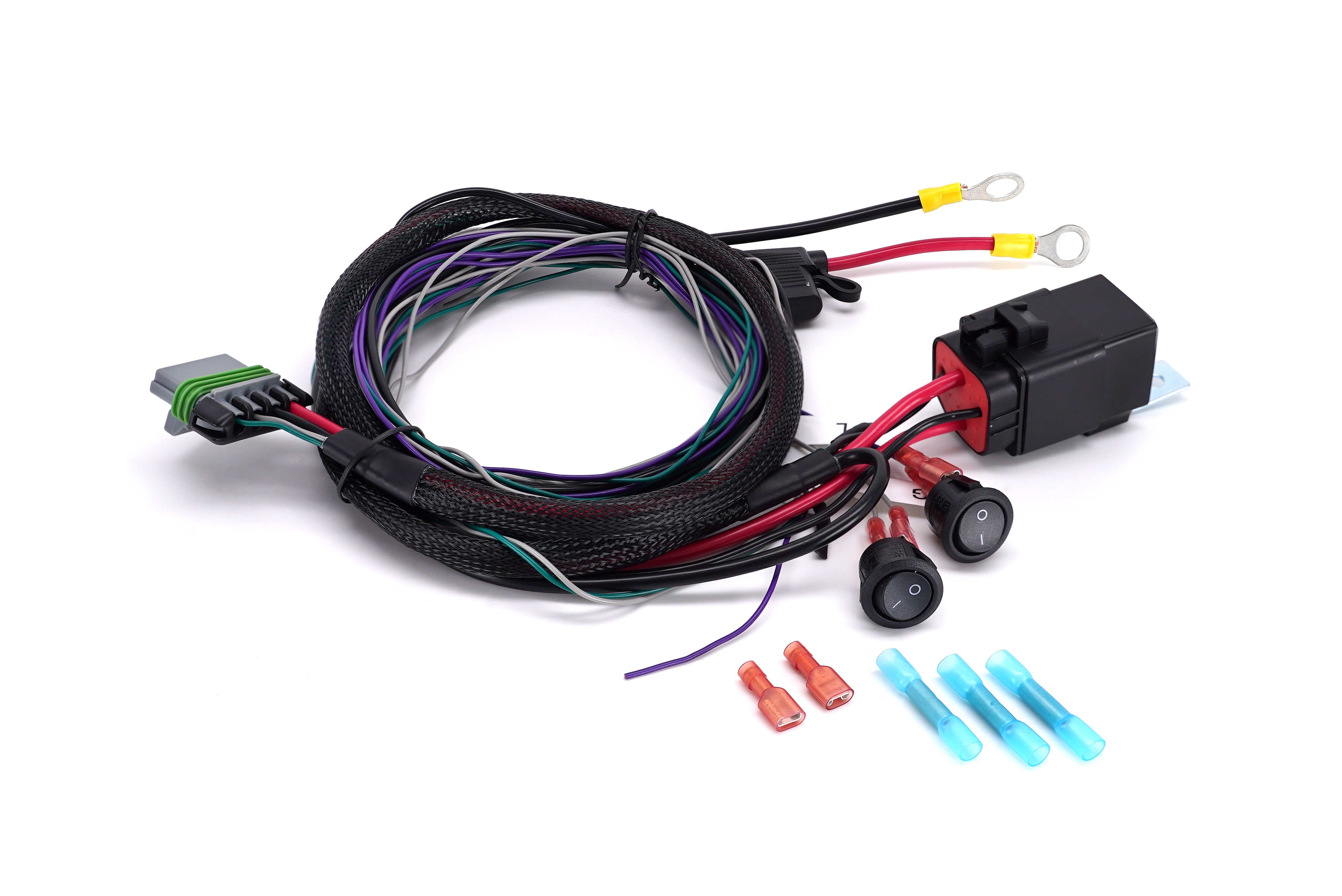 LAZER LAMPS One-Lamp 4-Pin Aptiv Wiring Kit - High Power (12V ...