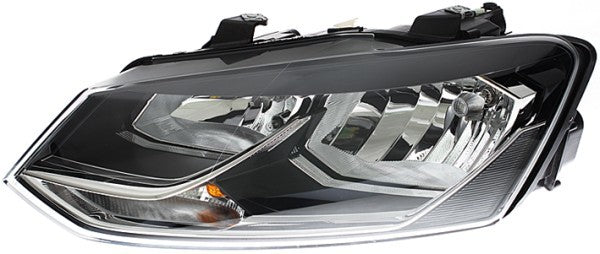 HELLA 1LB 012 034-041 Halogen/FF Headlight for VW Polo (6R1, 6C1) for left-hand traffic- right