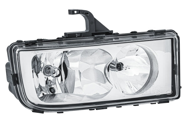 HELLA 1LB 247 011-081 Halogen Headlight for Mercedes-Benz Axor II for left-hand traffic- right