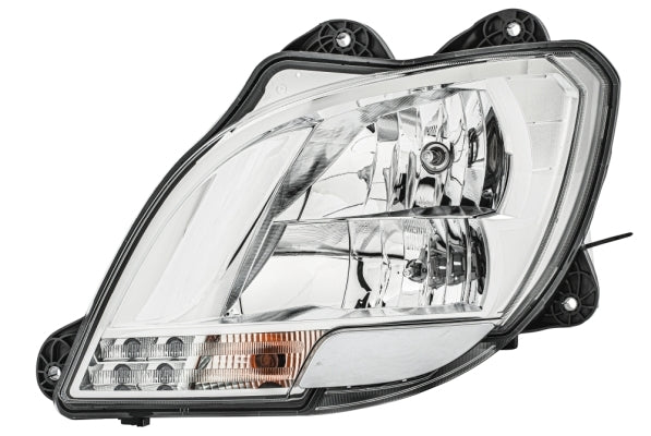 HELLA 1LD 010 116-611 FF/Halogen Headlight for DAF CF FA 370 for left-hand traffic - left