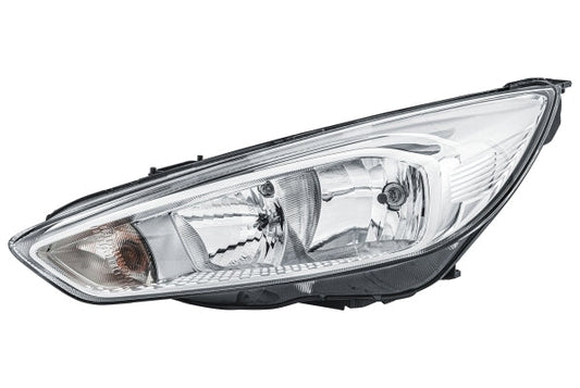 HELLA 1LE 354 827-031 Bulb Headlight for Ford Focus III Chrome for left-hand traffic - left